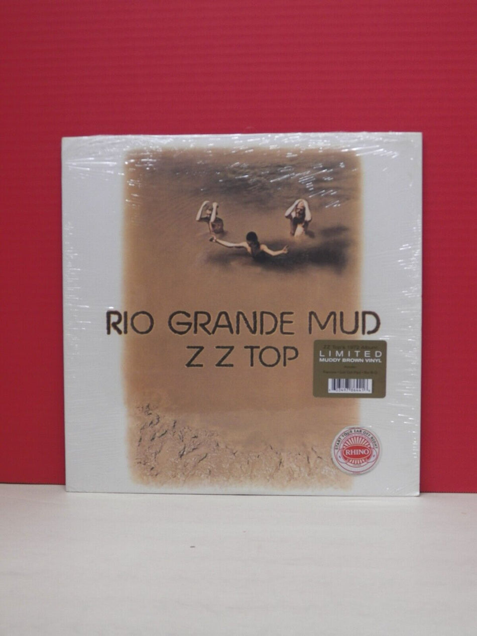 Sealed 12" LP ZZ Top Rio Grande Mud 2018 Warner Bros. Reissue Ltd Ed Brown Vinyl