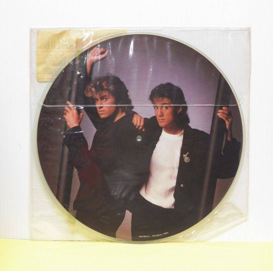 12" Picture Disc VG++ Wham! Make It Big 1985 Columbia Special Limited Edition