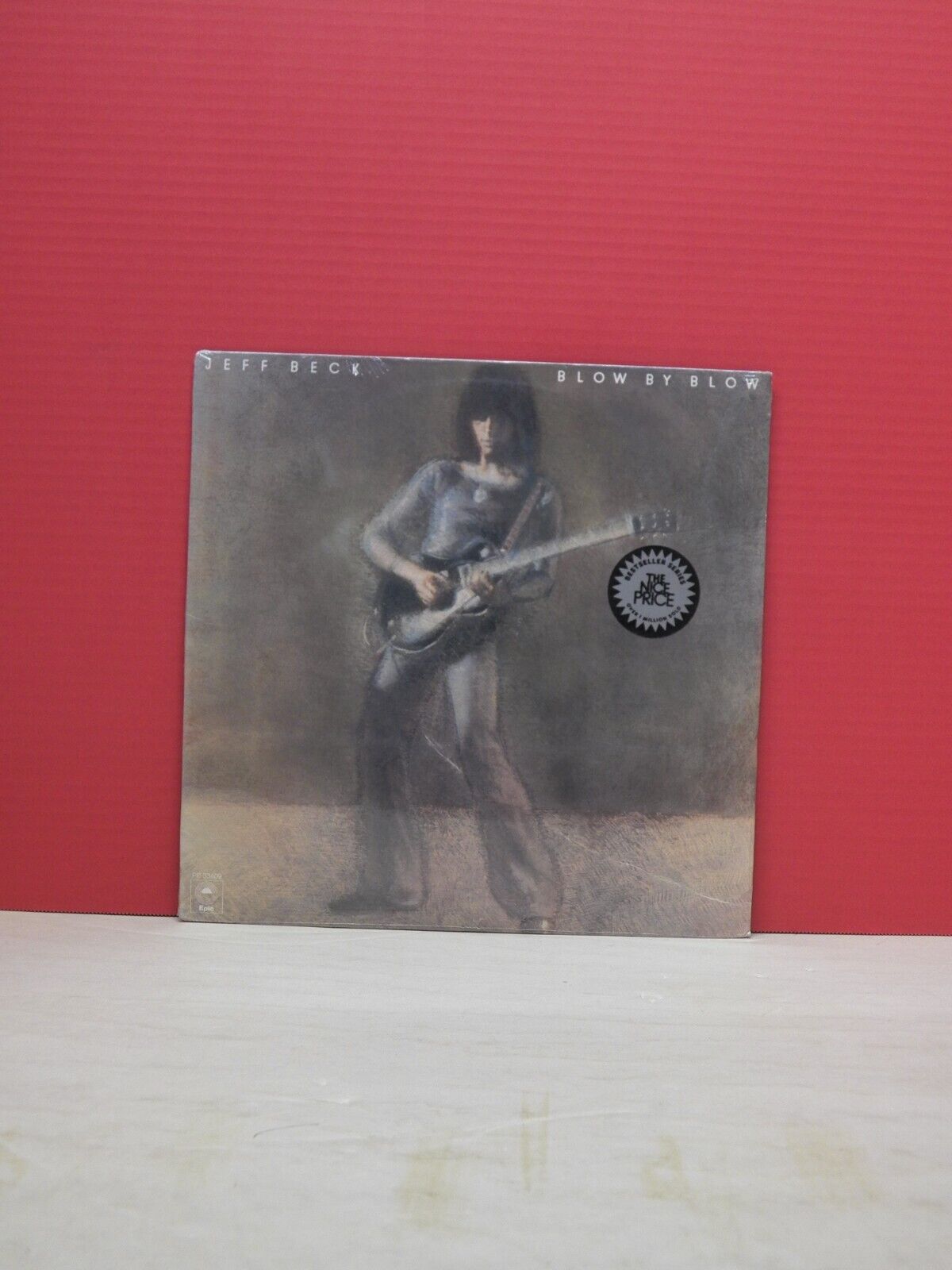Sealed 12" LP Jeff Beck Blow By Blow Epic Reissue PE 33409