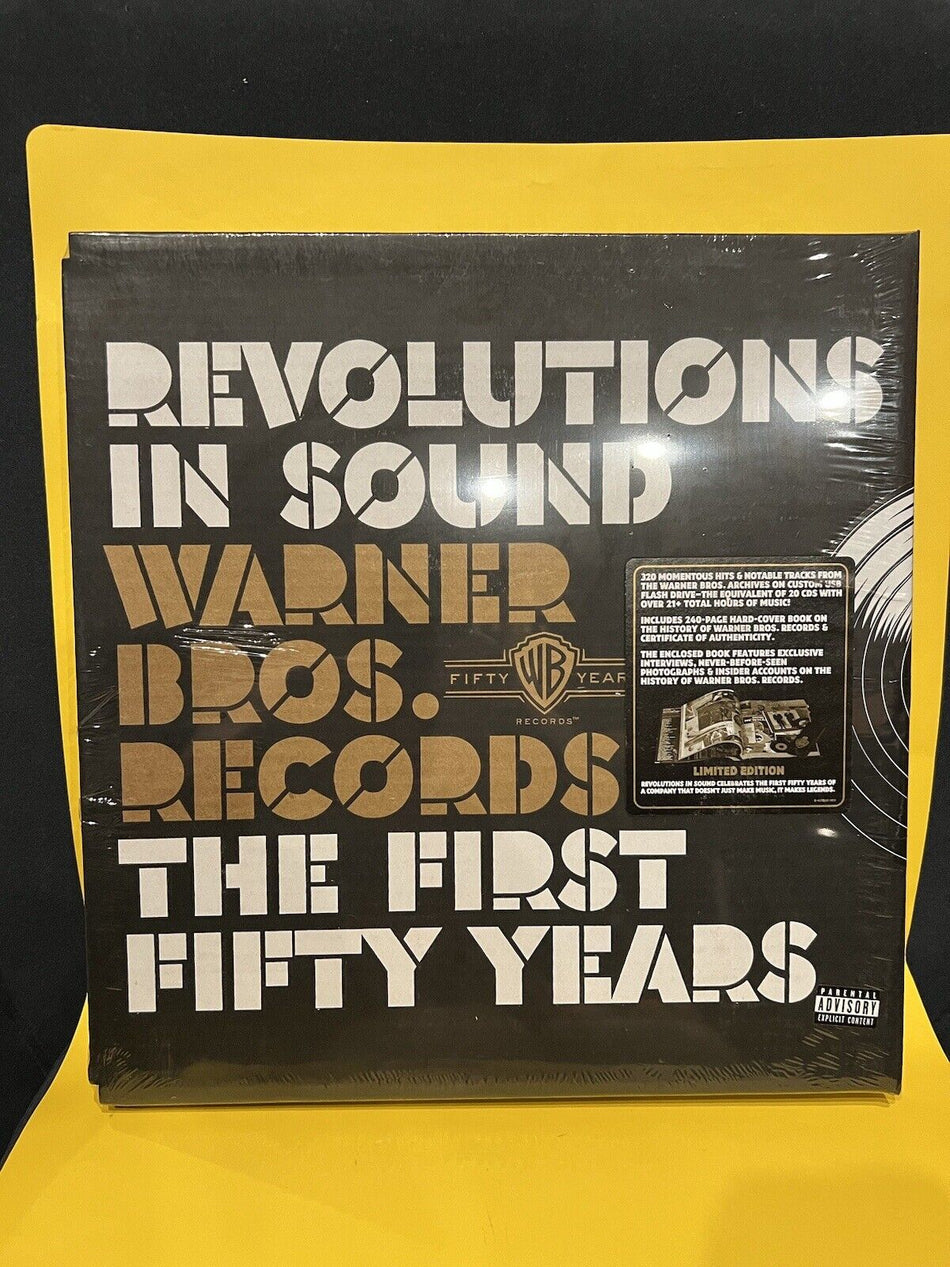 Sealed USB Box Set Revolution In Sound Warner Bros Records The First Fifty Years