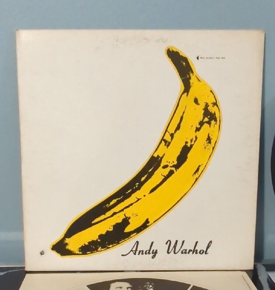 Ex Rare Vinyl Record LP The Velvet Underground & Nico Mono Sticker  V-5008