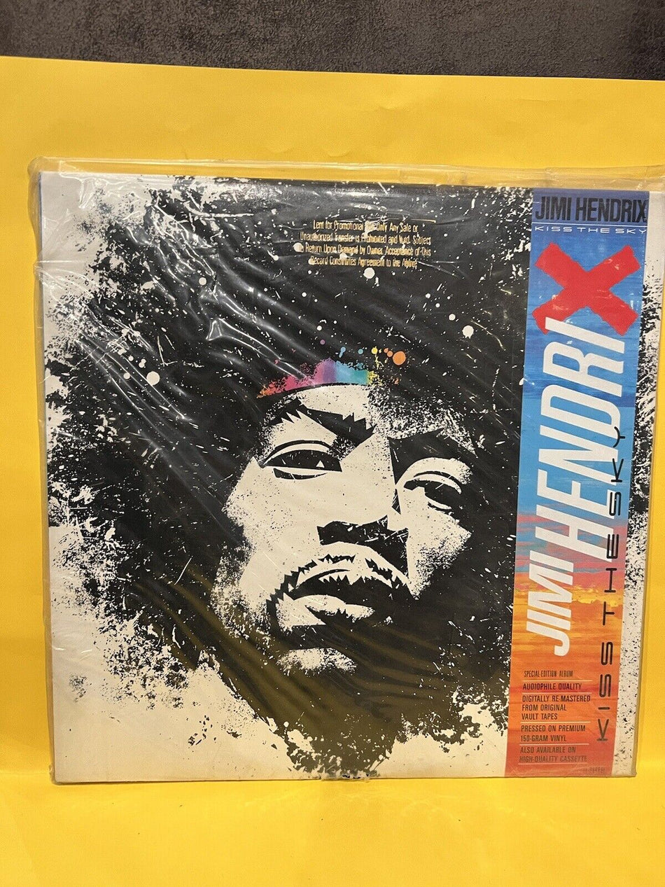 Rare Sealed Vinyl Record LP Jimi Hendrix Kiss the Sky Promo