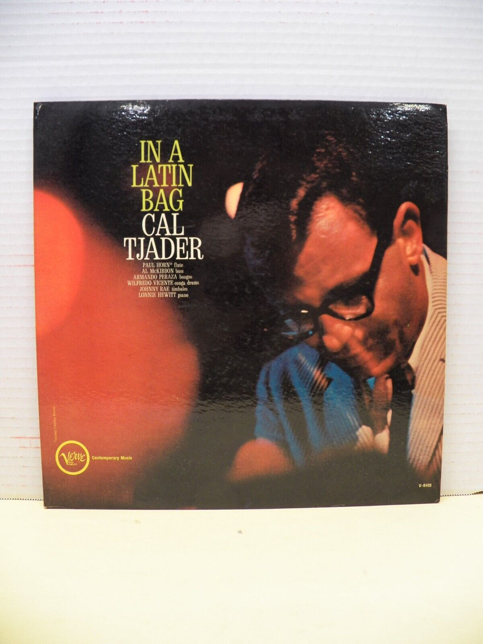 12" LP VG++/EX Cal Tjader In A Latin Bag 1961 Verve Mono V-8419