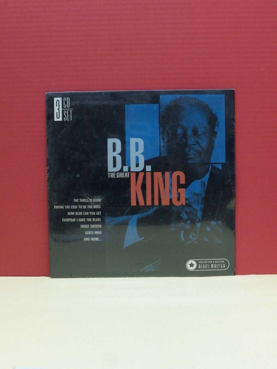 Sealed 3xCD Set B.B. King The Great B.B. King 2004 Black Cat Records 55 841