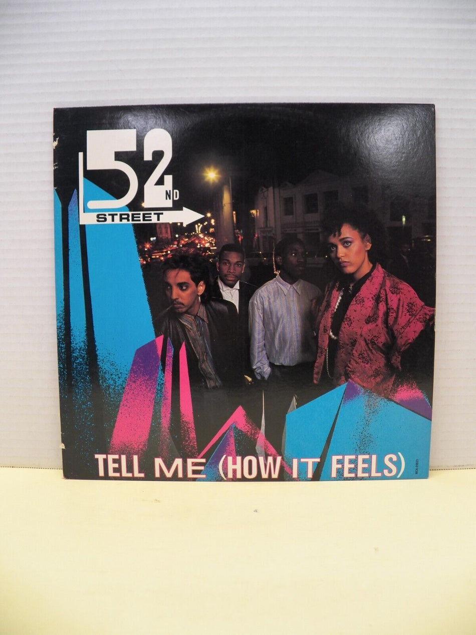 12" Single VG++/EX 52nd Street Tell Me (How It Feels) 1986 MCA/10 Records Promo