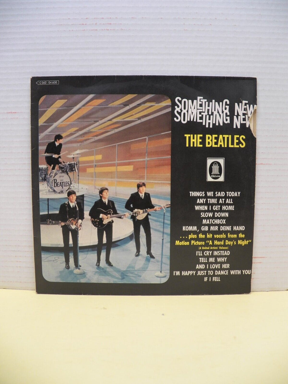 12" LP EX The Beatles Something New 1969 Odeon Reissue Germany Import