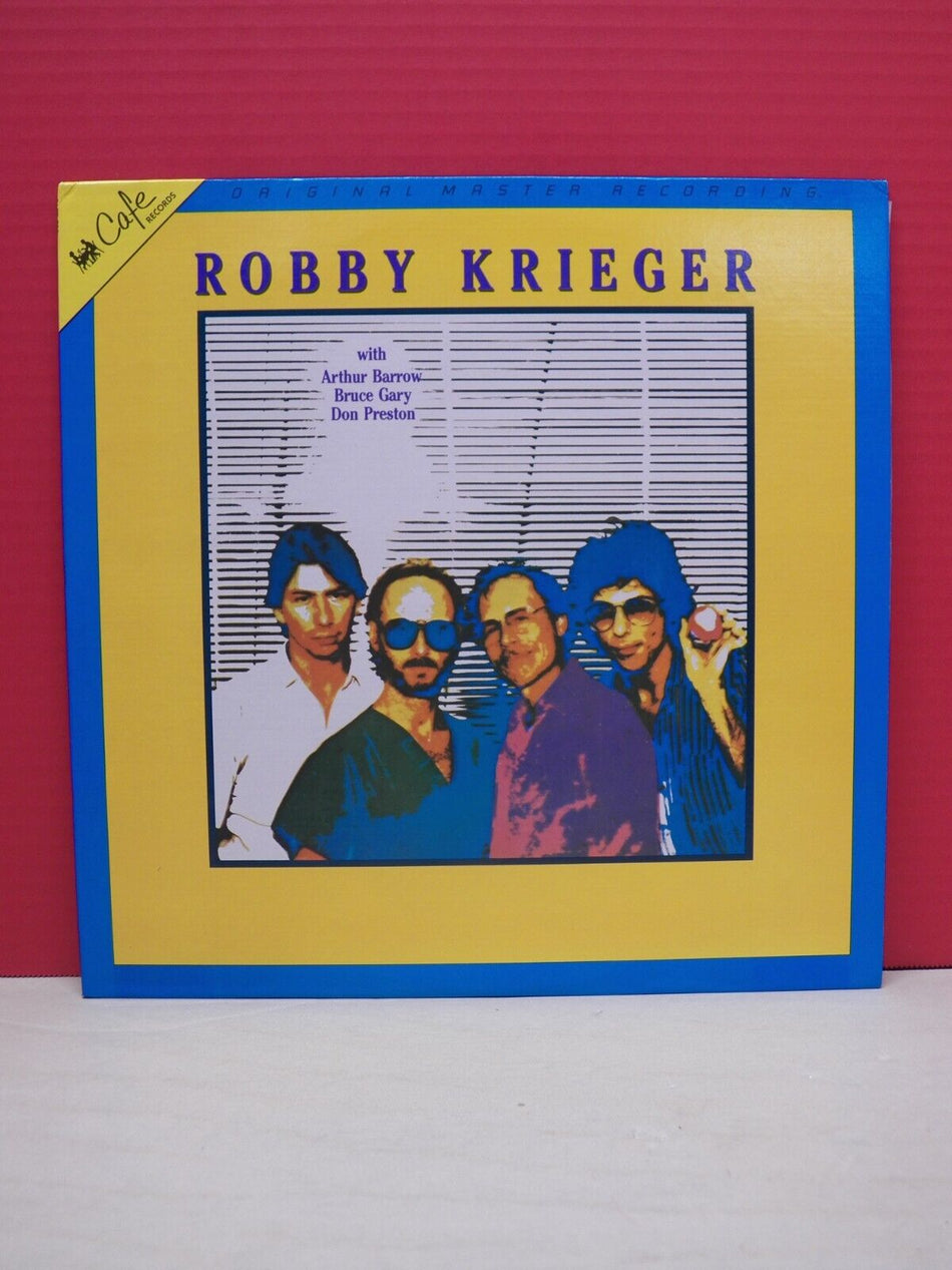 12" LP M- Robby Krieger Robby Krieger 1985 Cafe Records CAFE 730