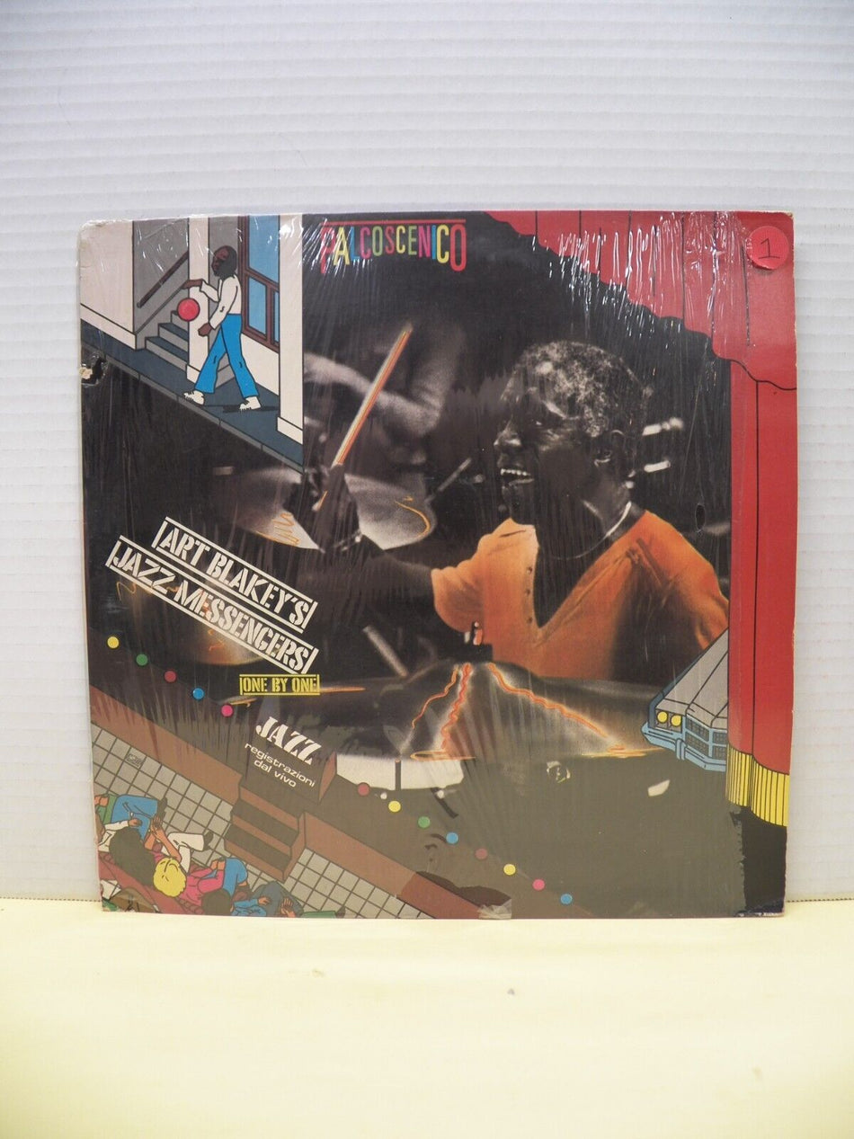 12" LP VG++/EX Art Blakey's Jazz Messengers One By One 1981 Palcoscenico Import