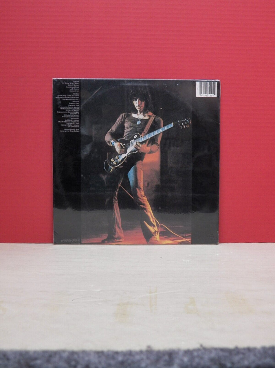 Sealed 12" LP Jeff Beck Blow By Blow Epic Reissue PE 33409