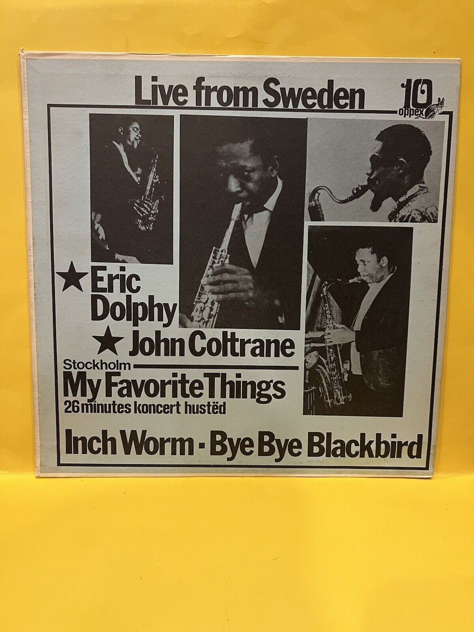 eX Vinyl Record LP Eric Dolphy John Coltrane Live from Sweden