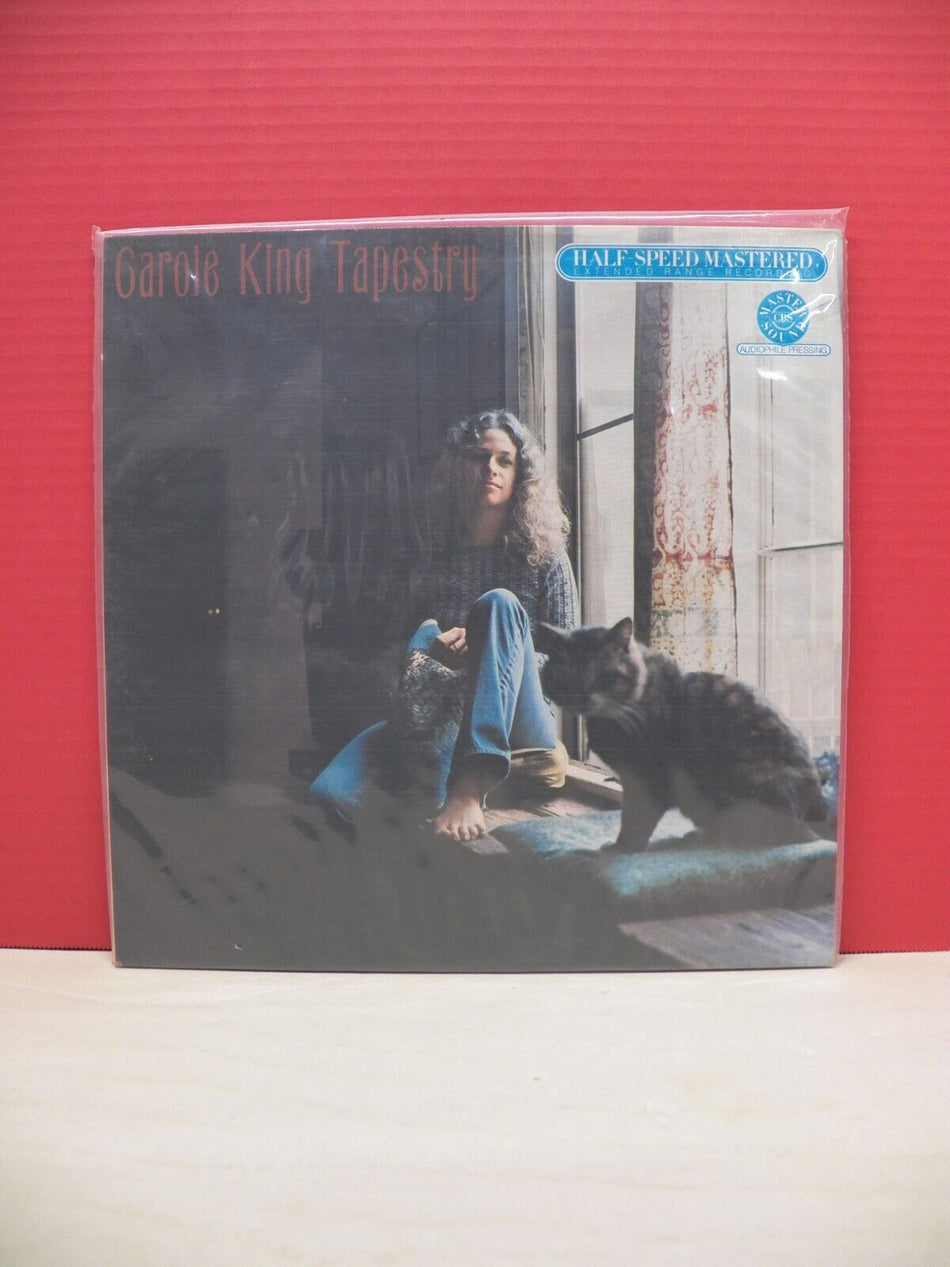 12" LP NM Carole King Tapestry 1980 Epic/Ode Half-Speed Mastered Promo Reissue