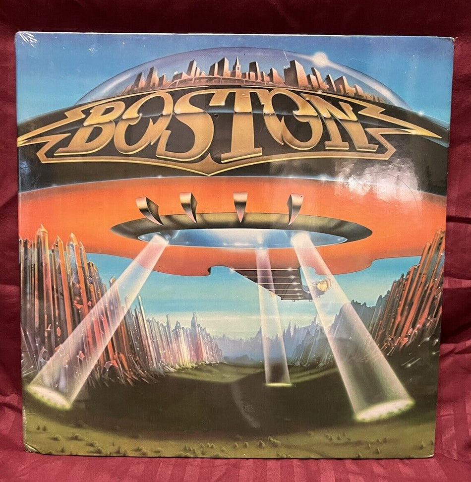 Rare Sealed Vinyl Record LP Boston Don’t Look Back PE 35050 1980s