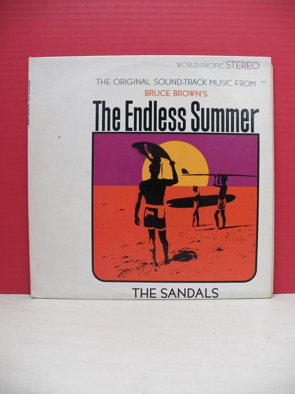 12" LP VG++/EX The Sandals The Endless Summer 1966 World-Pacific Stereo ST-1832