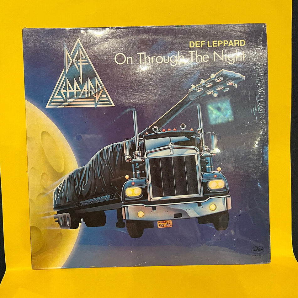 Sealed Vinyl LP Def Leppard On Through The Night Club Edition 1980 SRM1-3828