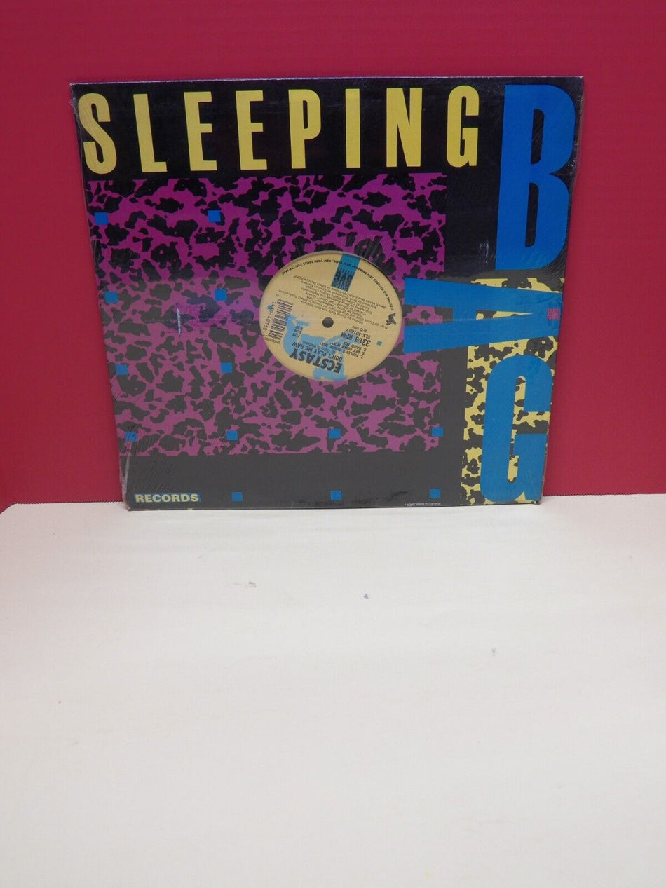 Sealed 12" Single Ecstasy Don't Play Me Raw 1990 Sleeping Bag SLX-40160X