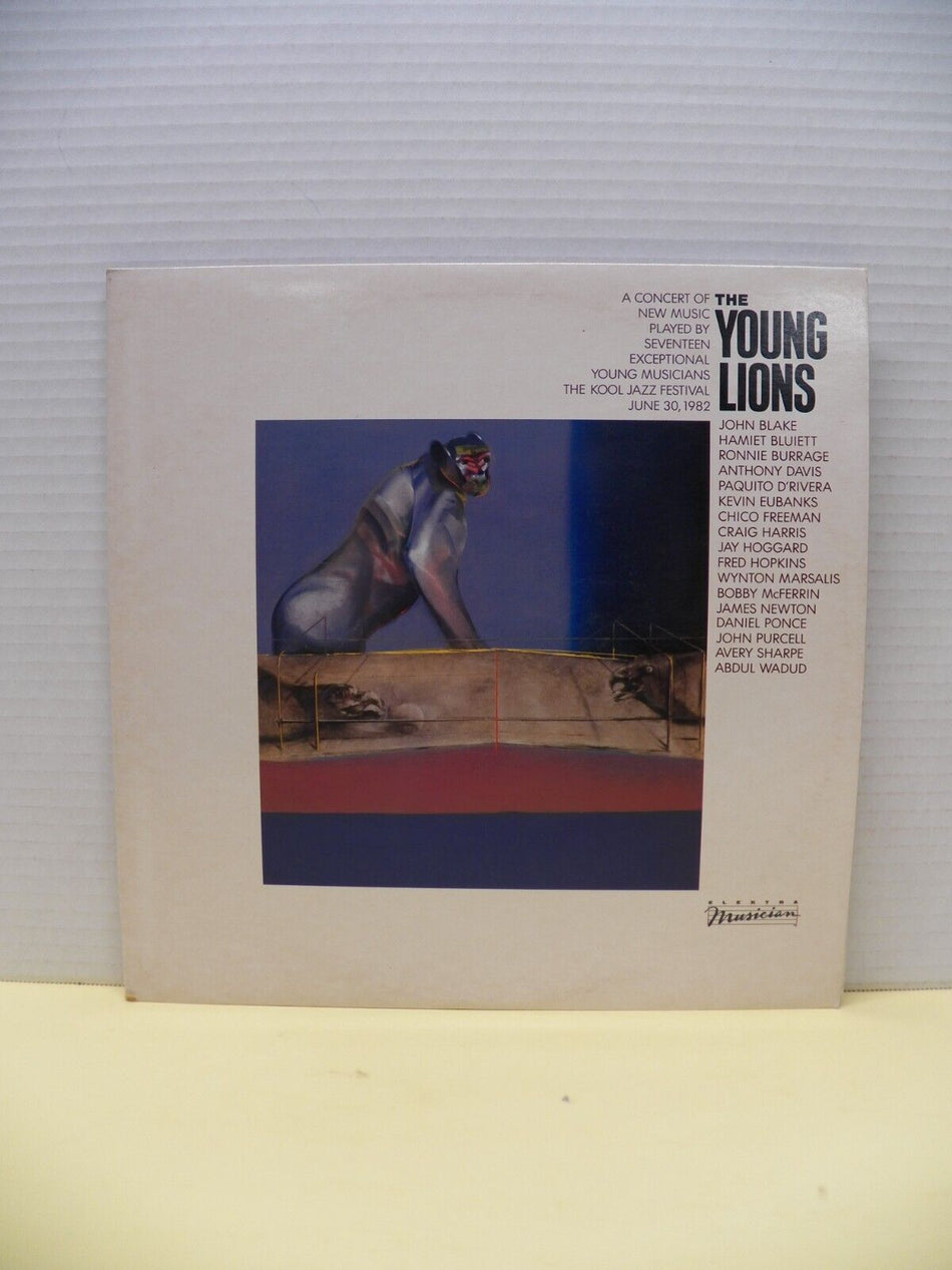 12" 2xLP EX The Young Lions - A Concert Of New Music... 1983 Elektra Musician