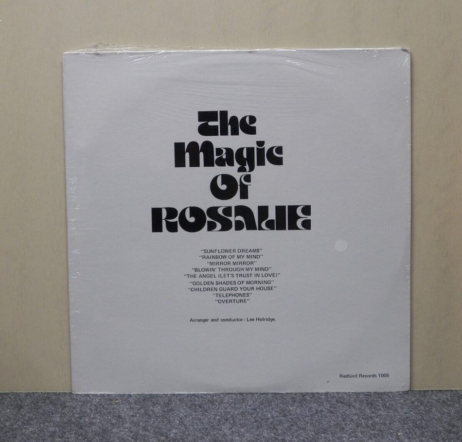 Sealed 12" LP Rosalie The Magic Of Rosalie 1976 Redbird Records 1005