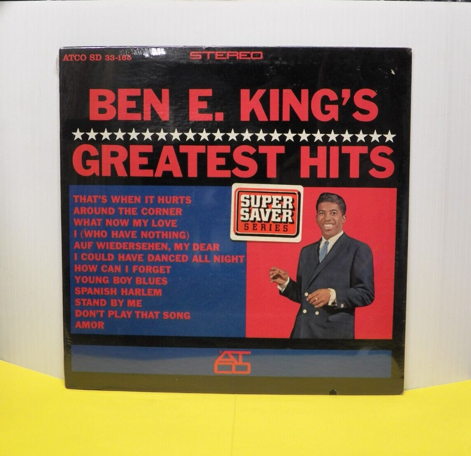 Sealed 12" LP Ben E. King's Greatest Hits ATCO Reissue Super Saver Series