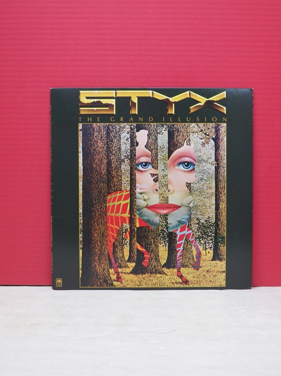 12" LP VG++/EX Styx The Grand Illusion 1977 A&M Records SP-4637