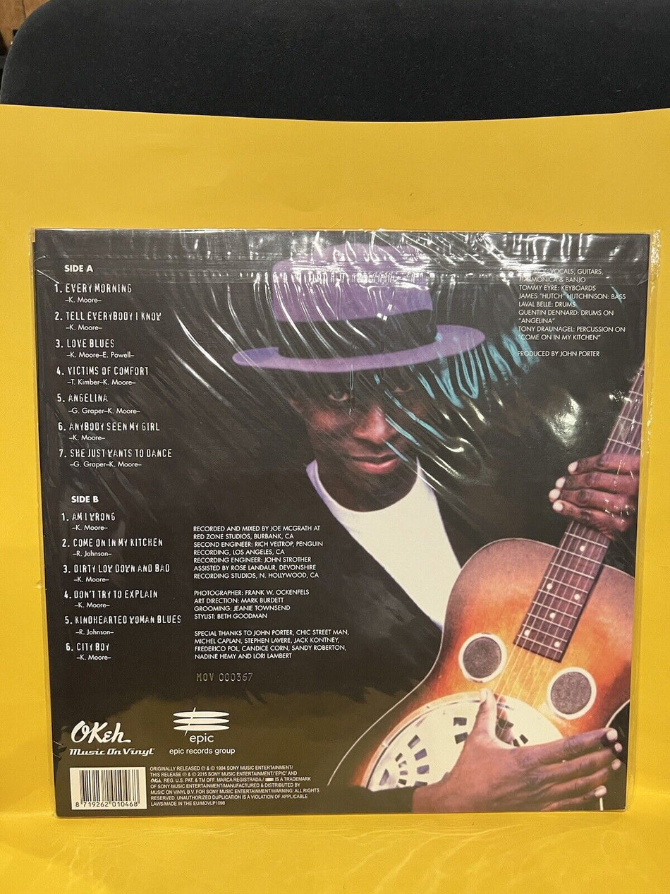 Sealed Vinyl Record LP KEB' MO ' Self Titled MOVLP1098 Gold Vinyl Limit. Ed.2015