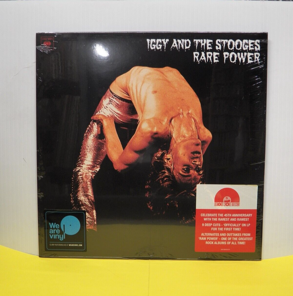 Sealed 12" LP Iggy And The Stooges Rare Power 2018 Columbia/Legacy RSD