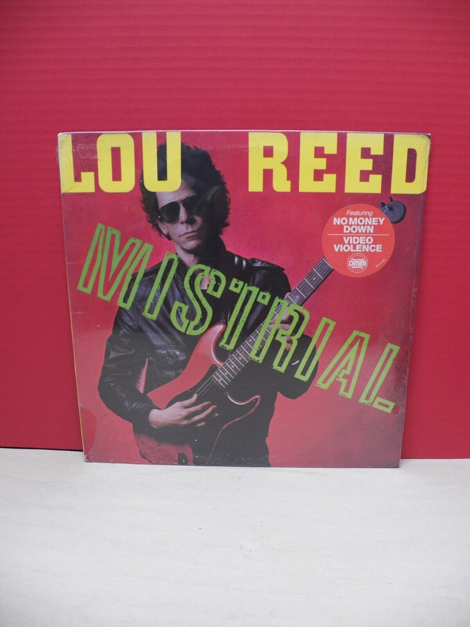 Sealed 12" LP Lou Reed Mistrial 1986 RCA AFL1-7190