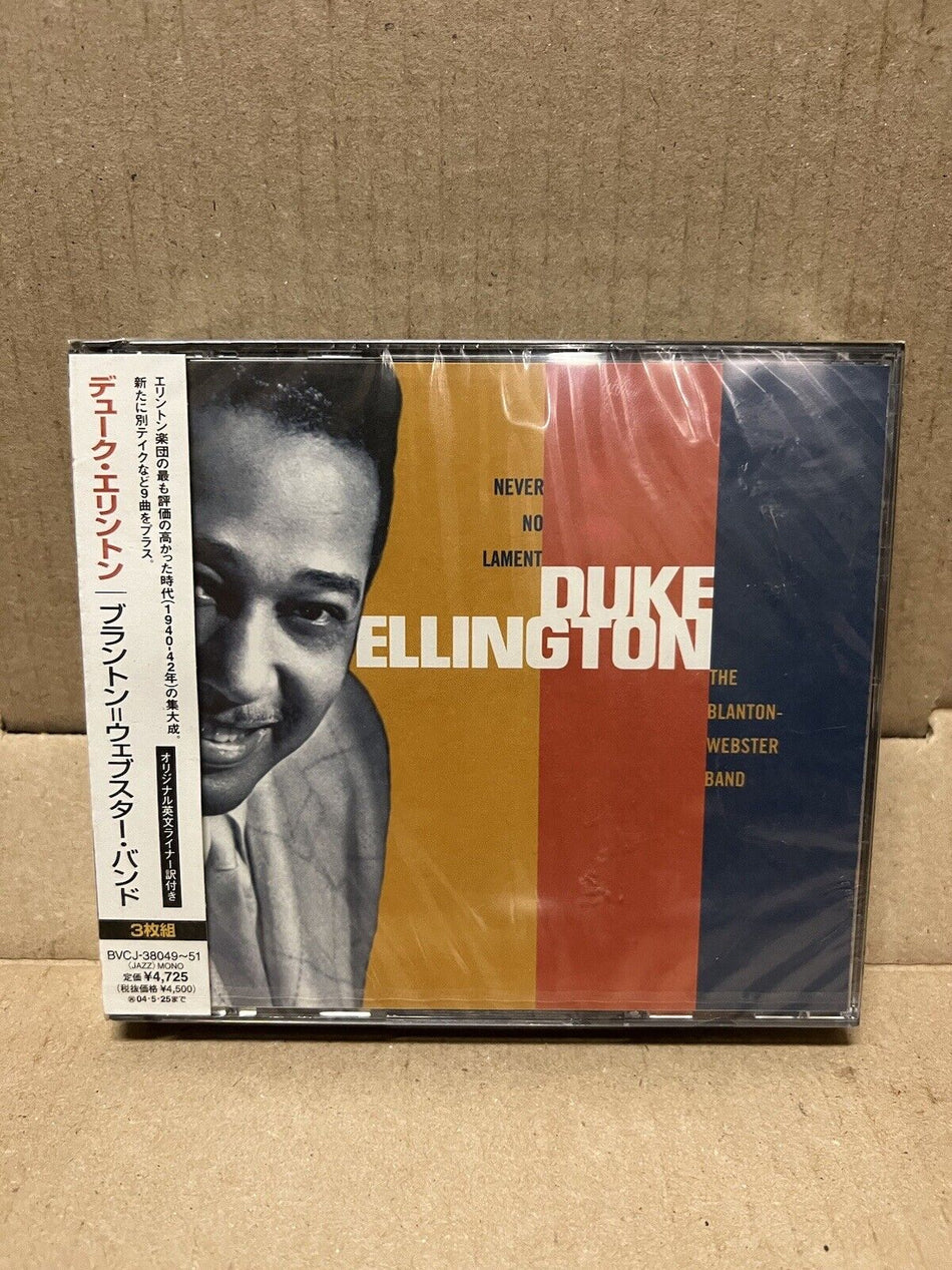 3xCD Set Duke Ellington Never No Lament:The Blanton-Webster Band 2003 BMG Import