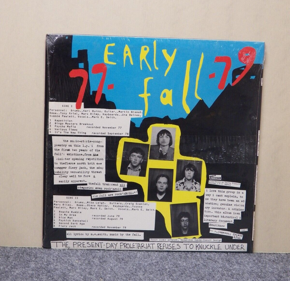 12" LP M- The Fall 77-Early Years-79 1981 Faulty Products COPE 2