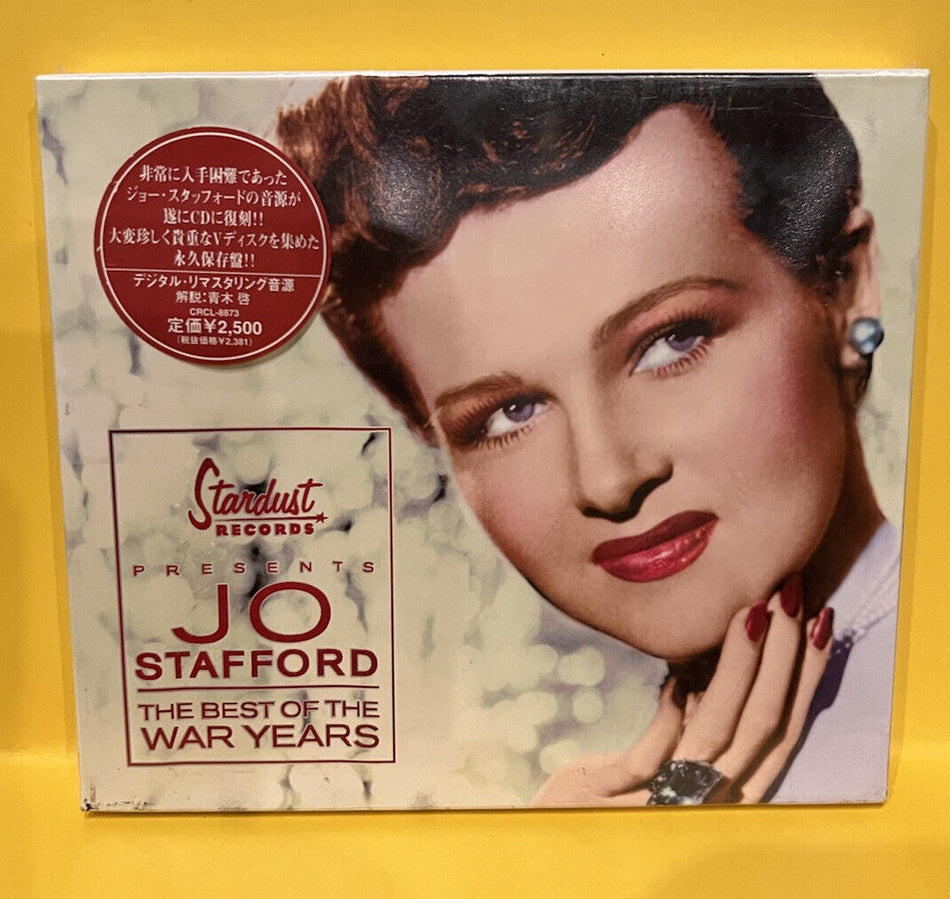 Rare Sealed CD Jo Stafford The Best of the War Years 2001 CRCL 8873 Japan