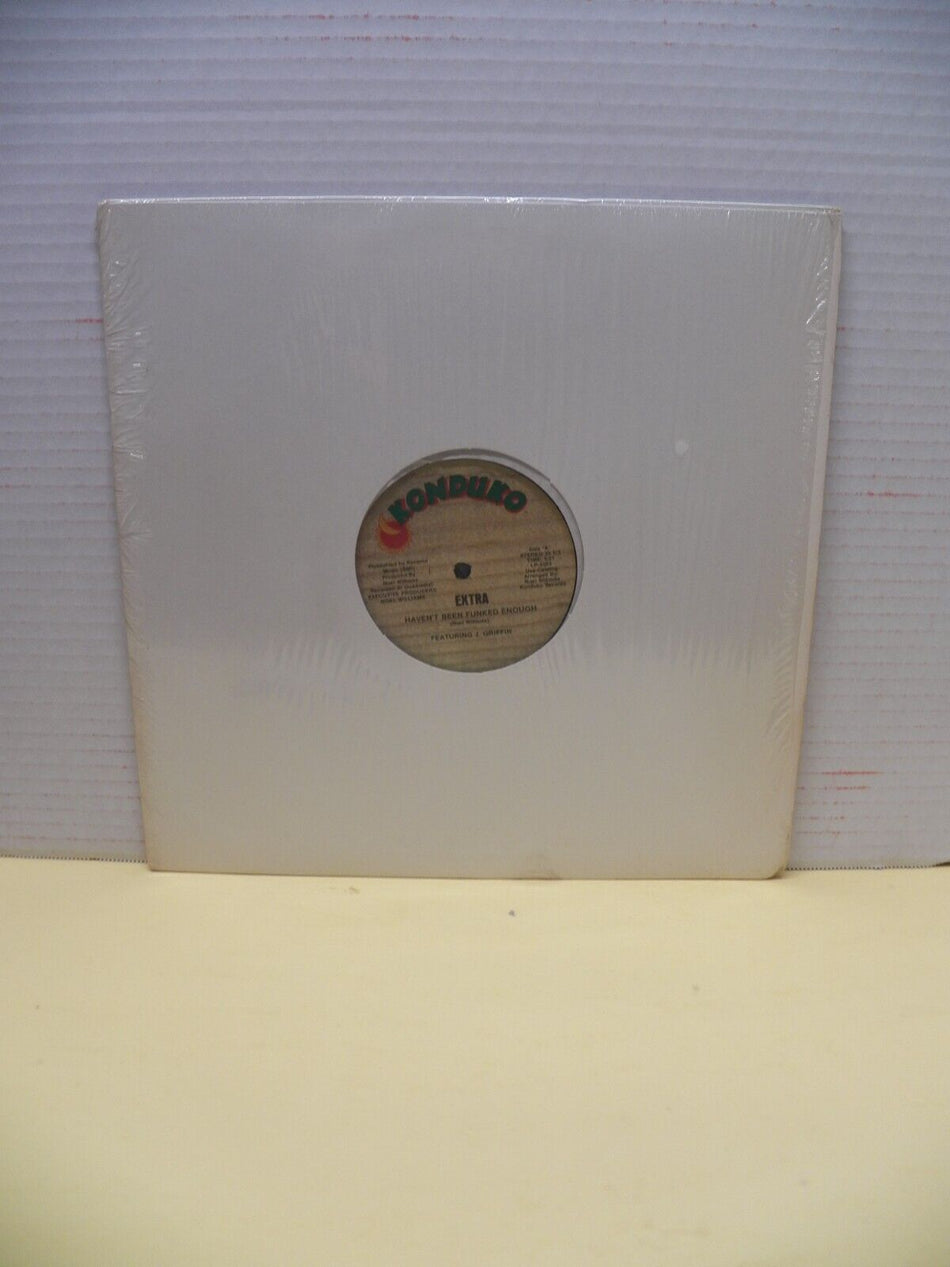 12" Single EX Extra/J. Griffin Haven't Been Funked Enough 1982 Konduko Misprint