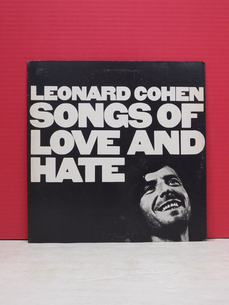 12" LP EX Leonard Cohen Songs Of Love And Hate 1971 Columbia C 30103