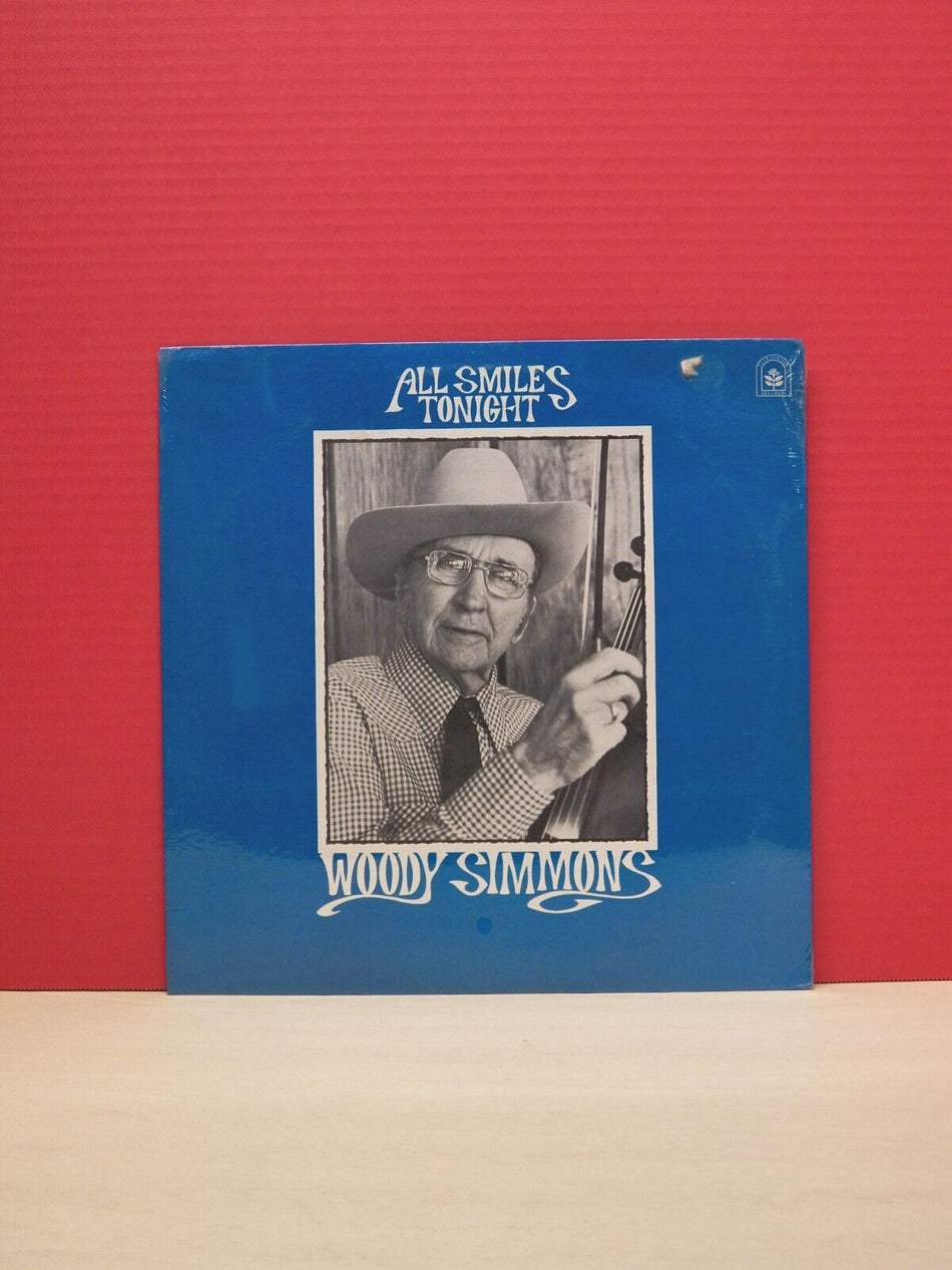 Sealed 12" LP Woody Simmons All Smiles Tonight 1979 Elderberry Records ER-002