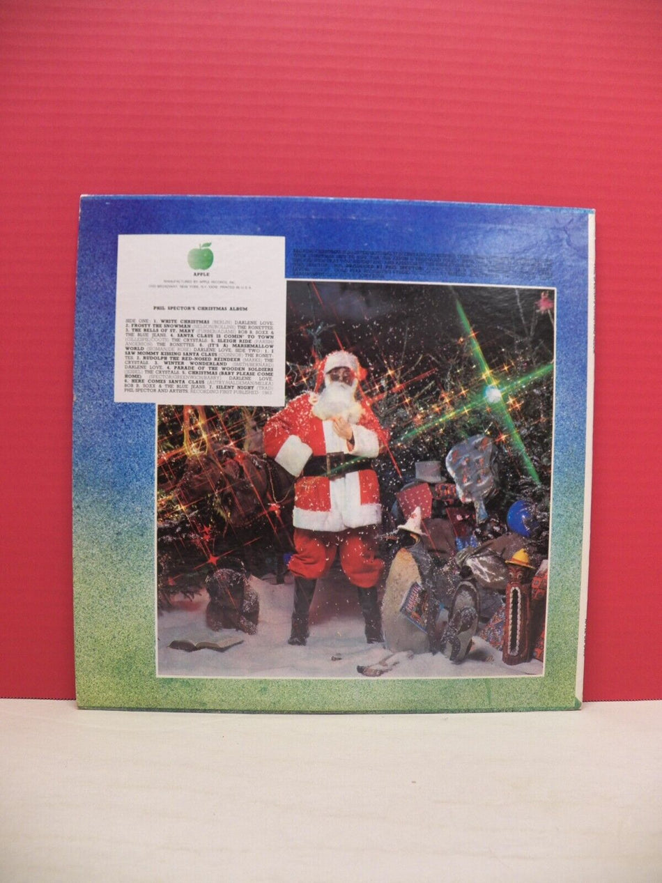 12" LP EX Various Artists Phil Spector's Christmas Album 1972 Apple Reissue Mono