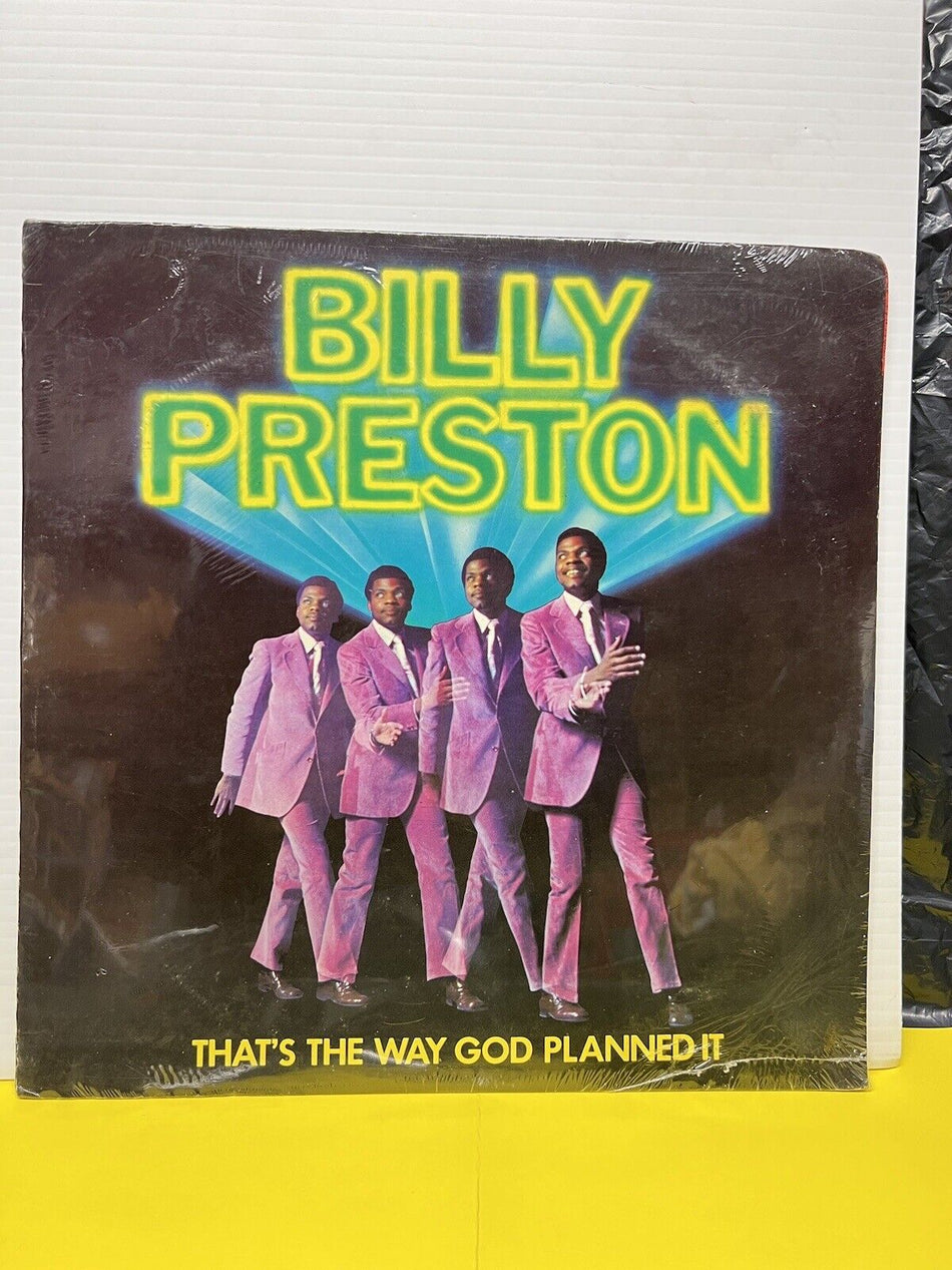 Sealed 12" LP Billy Preston That's The Way God Planned It 1969 Apple Rare