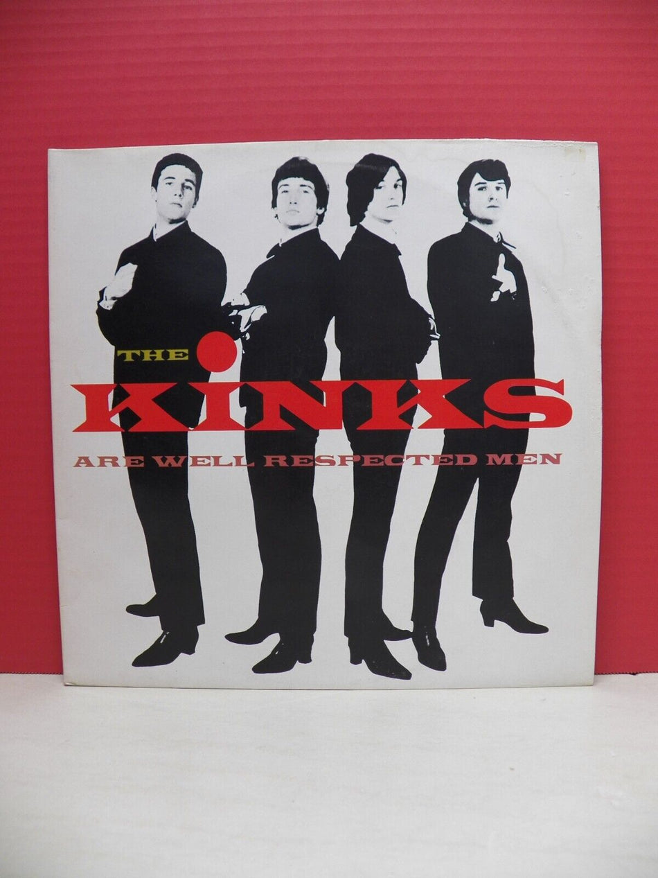 12" 2xLP VG++/EX The Kinks Are Well Respected Men 1987 PRT Records UK Import