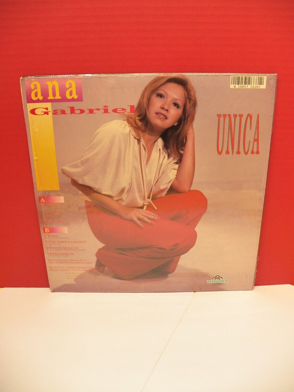 12" LP VG++/EX Ana Gabriel Unica 1991 TH-Rodven TH-2838