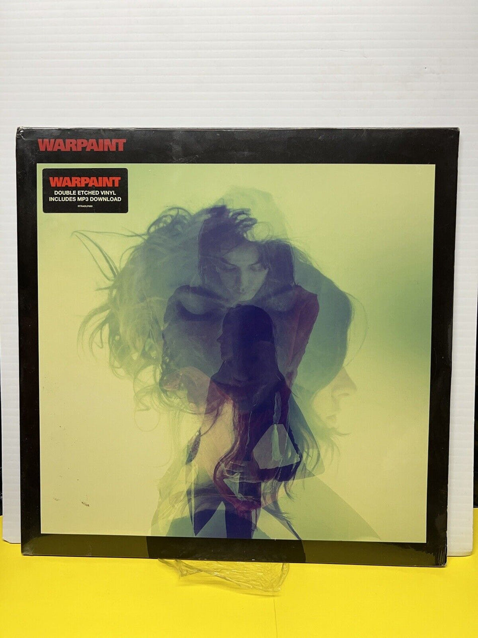 Sealed 12" 2xLP Warpaint Warpaint 2014 Rough Trade Etched Red Vinyl Ltd Ed