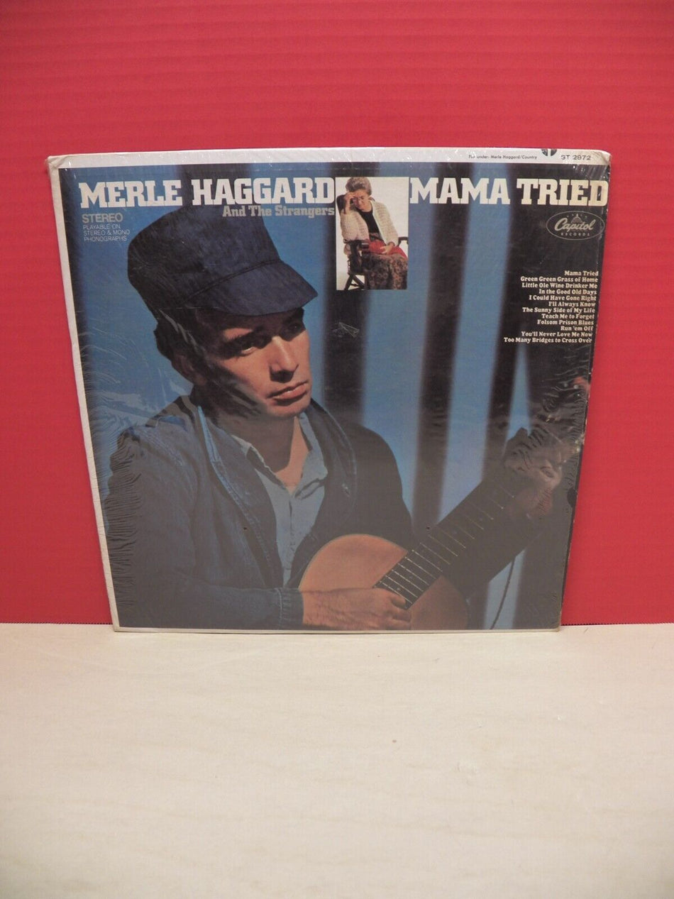 12" LP VG++/EX Merle Haggard & The Strangers Mama Tried 1968 Capitol ST 2972