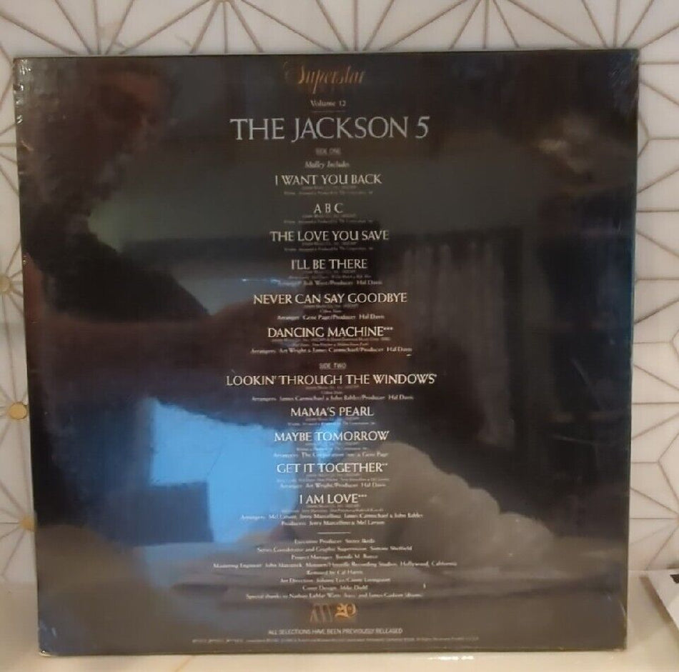 Sealed Vinyl Record LP The Michael Jackson 5 Motown Superstar Vol 12