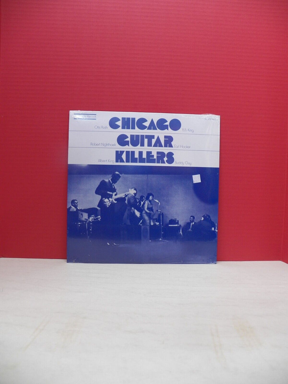 Sealed 12" LP Various Artists Chicago Guitar Killers Blue Night Records Reissue