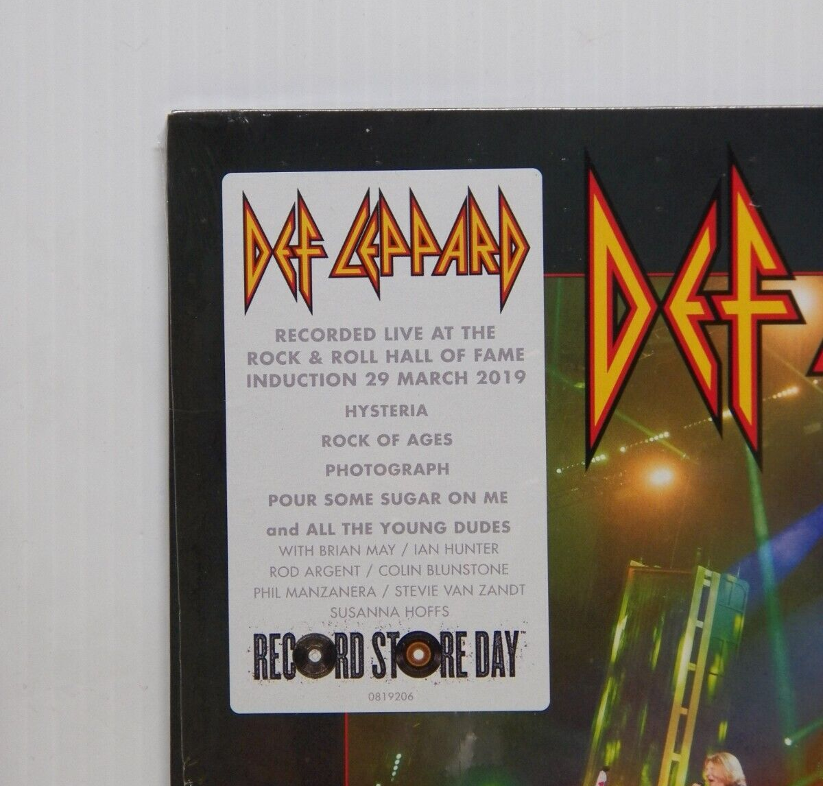 Sealed 12" EP Def Leppard Rock & Roll Hall Of Fame 2020 UMC RSD Import 0819206