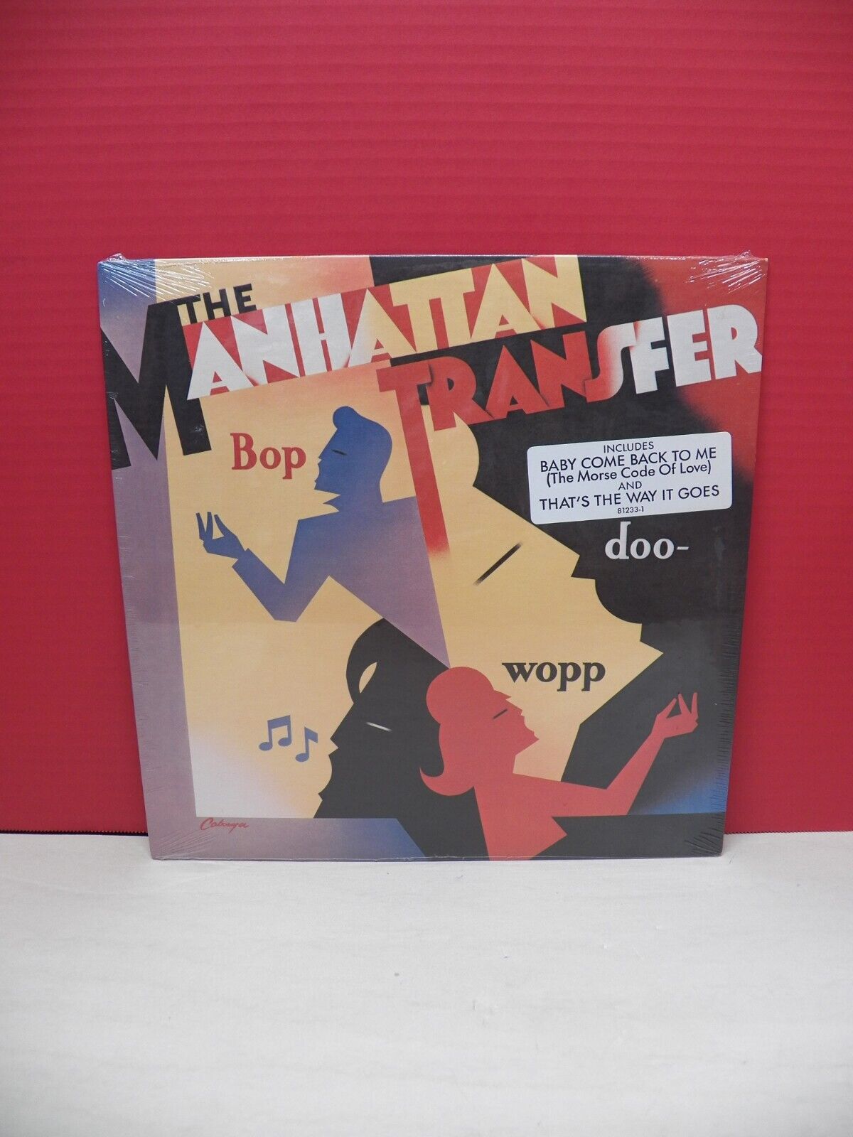 Sealed 12" LP The Manhattan Transfer Bop Doo-Wopp 1984 Atlantic 7 81233-1