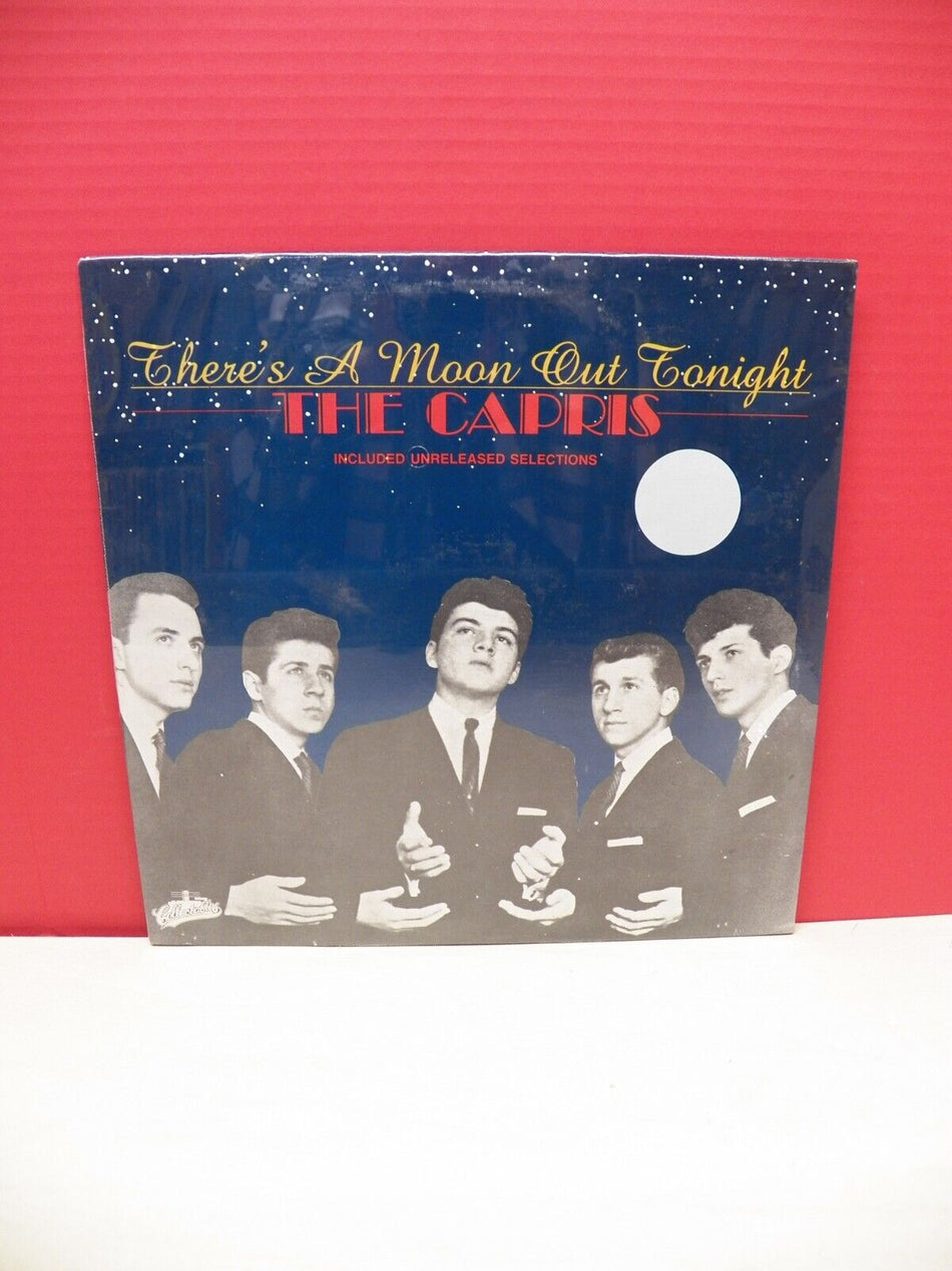 Sealed 12" LP The Capris There's A Moon Out Tonight Collectables COL 5016