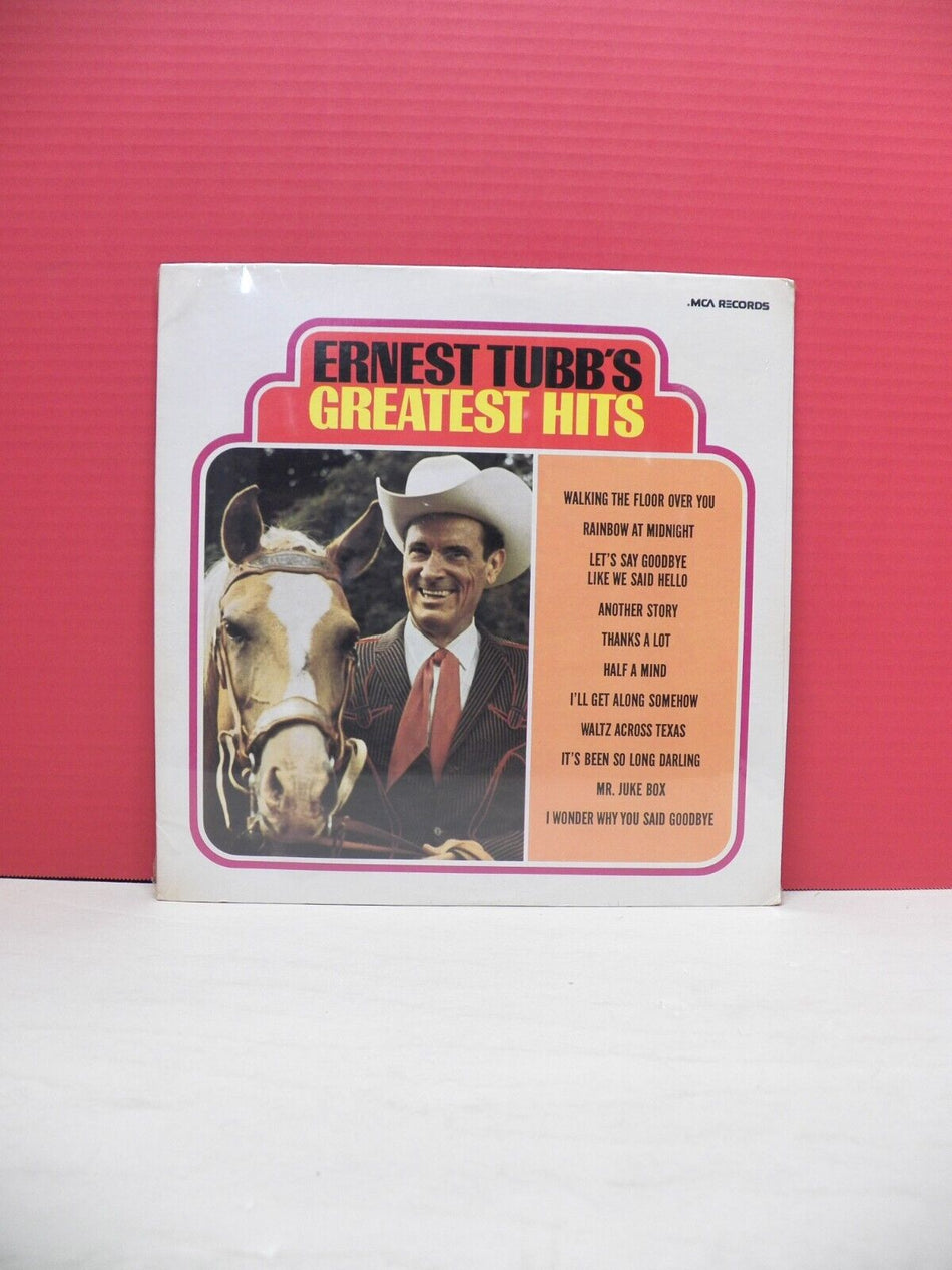 Sealed 12" LP Ernest Tubb's Greatest Hits 1973 MCA Records Reissue MCA-16