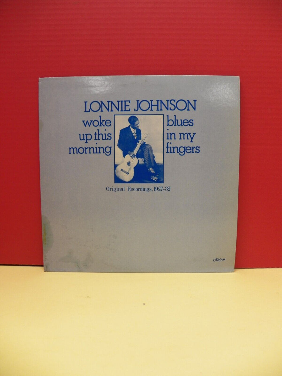 12" LP NM- Lonnie Johnson Woke Up This Morning.. 1980 Origin Jazz Library OJL-23