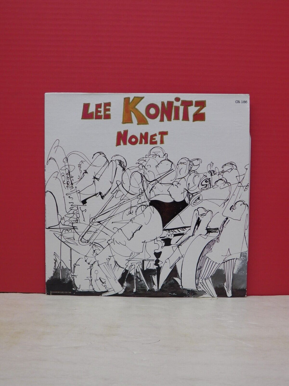 12" LP VG++/EX Lee Konitz Nonet Lee Konitz Nonet Chiaroscuro Black Labels CR 186