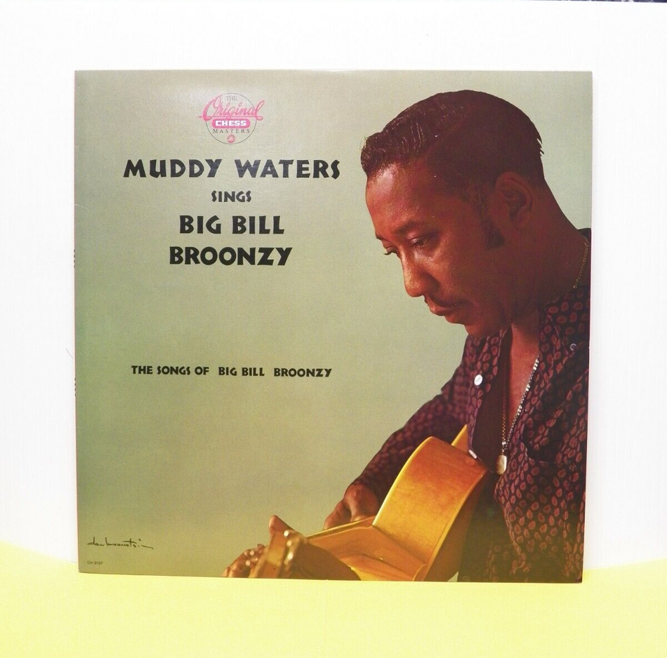 12" LP NM Muddy Waters Sings Big Bill Broonzy 1986 Chess Reissue CH-9197