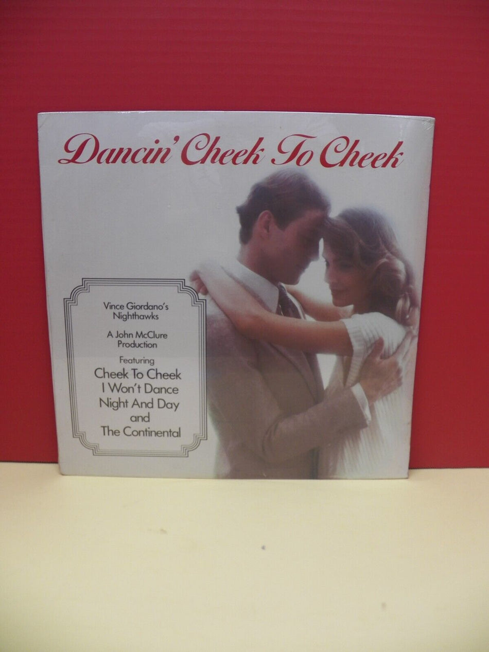 Sealed 12" LP Vince Giordano's Nighthawks Dancin' Cheek To Cheek Sine Qua Non