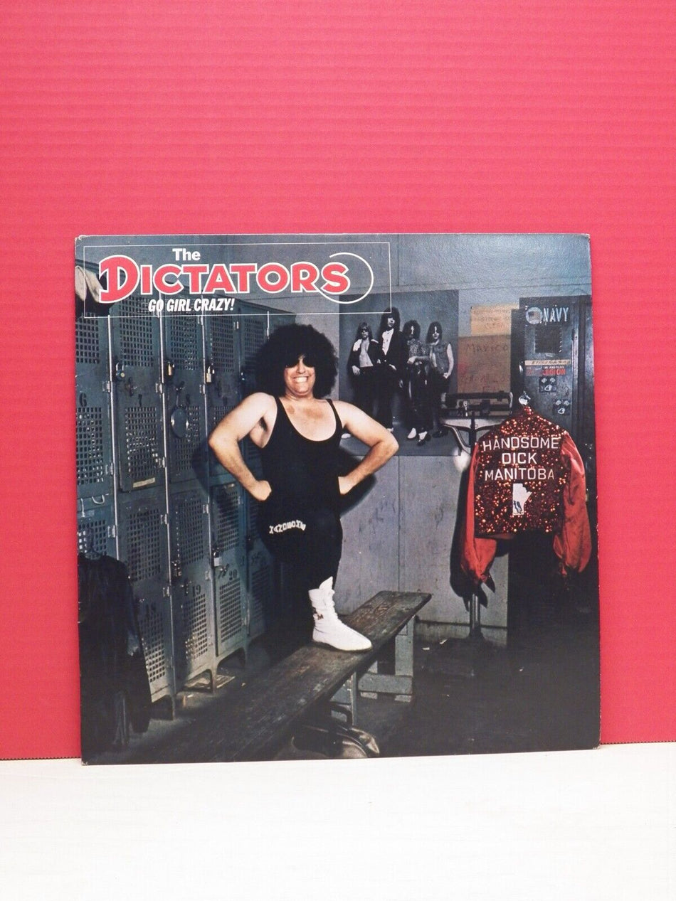 12" LP EX The Dictators Go Girl Crazy! 1975 Epic KE 33348