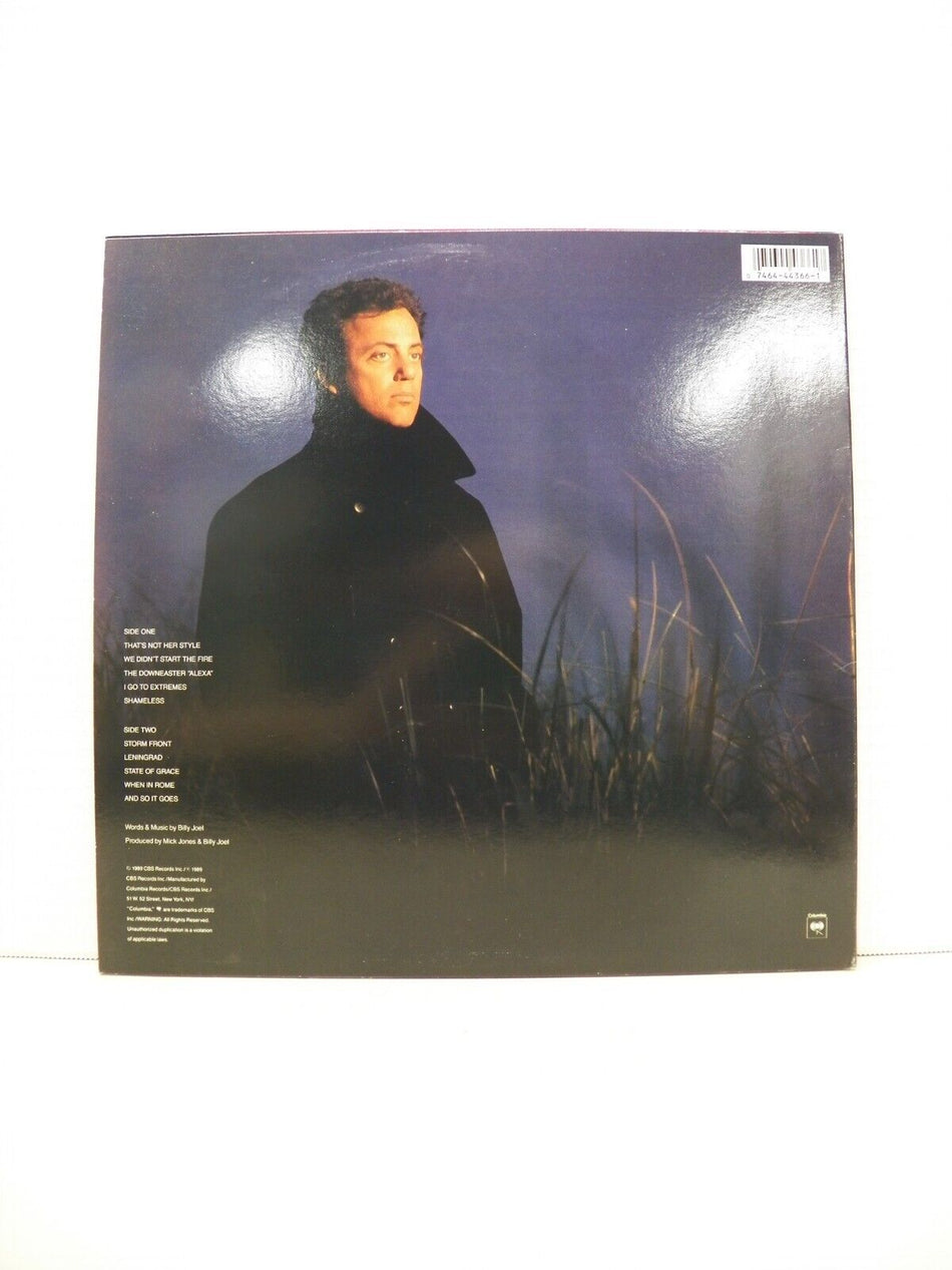 12" LP NM- Billy Joel Storm Front 1989 Columbia OC 44366